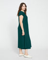 Adda Double Luxe Tunic - Forest Green Image Thumbnmail #1