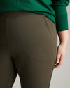 Prestige Ponte Flared Pants - Nori Image Thumbnmail #4