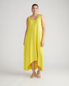 Athena Divine Jersey Dress - Yellow Image Thumbnmail #2