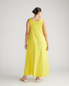 Athena Divine Jersey Dress - Yellow Image Thumbnmail #4