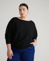 Better-Than-Cashmere Dolman Sweater - Black Image Thumbnmail #2
