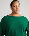 Better-Than-Cashmere Dolman Sweater - Mineral Green Image Thumbnmail #2