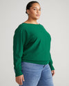 Better-Than-Cashmere Dolman Sweater - Mineral Green Image Thumbnmail #3