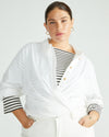 Elbe Stretch Poplin Shirt Classic Fit - White Image Thumbnmail #4