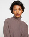 Chevron Blanket Sweater - Morel Image Thumbnmail #1