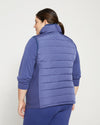 Comfort Panel Sport Puffer Vest - Rich Cobalt Image Thumbnmail #4