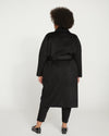 Reversible Double Face Luxe Coat - Black Image Thumbnmail #4