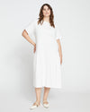 Sunday Garden T-Shirt Dress - White Image Thumbnmail #1