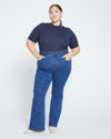 Farrah High Rise Flared Jeans - Pure Blue Image Thumbnmail #1