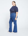 Farrah High Rise Flared Jeans - Pure Blue Image Thumbnmail #4