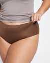 LaserSmooth High Rise Brief - Cocoa Image Thumbnmail #1