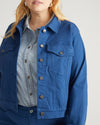 Kelsey Denim Jacket - French Blue Image Thumbnmail #1