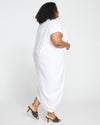 Iconic Double Luxe Geneva Dress - White Image Thumbnmail #3