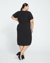 Mary Double Luxe Dress - Black Image Thumbnmail #4