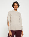 Beals Merino Cut-Out Sweater - Succulent Image Thumbnmail #1