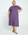 Devi Liquid Jersey Dress - Potion Purple Image Thumbnmail #2