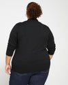 Pele Eco Polo Sweater - Black Image Thumbnmail #4