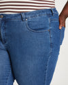 Seine High Rise Skinny Jeans Petite - True Blue Image Thumbnmail #2