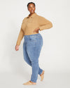 Seine Mid Rise Skinny Jeans 32 Inch - Vintage Indigo Image Thumbnmail #3