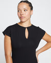 Mini Spritz Divine Jersey Shift Dress - Black Image Thumbnmail #2