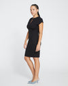 Mini Spritz Divine Jersey Shift Dress - Black Image Thumbnmail #3