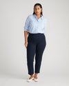 Smart Signature Ponte Pants - Navy Image Thumbnmail #1