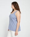 Square Neck Tank Top - Pressed Pansy Image Thumbnmail #3