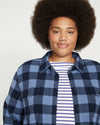 Maine Stretch Flannel Shirt - Midnight Plaid Image Thumbnmail #1
