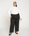 Trinity Stretch Wool Trousers - Black Image Thumbnmail #6