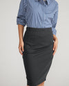 Danube Ponte Skirt - Graphite Image Thumbnmail #1