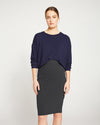 Danube Ponte Skirt - Graphite Image Thumbnmail #2