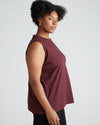 Patti Muscle Tank - Black Cherry Image Thumbnmail #2