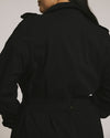 Henning x US Park Soft Trench - Black Image Thumbnmail #3