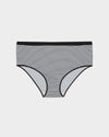 UltimateS High Rise Brief - Black/White Stripe Image Thumbnmail #1