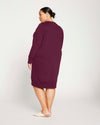 Bree Sweatshirt Dress - Jam Image Thumbnmail #4