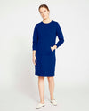 Bree Sweatshirt Dress - Lapis Image Thumbnmail #2