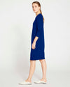 Bree Sweatshirt Dress - Lapis Image Thumbnmail #1