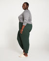 Bridget Luxe Fine Terry Jogger - Forest Green Image Thumbnmail #4