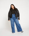 Carrie High Rise Wide Leg Jeans - True Blue Image Thumbnmail #7