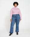 Farrah High Rise Flared Jeans - Vintage True Blue Image Thumbnmail #1