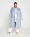 Reversible Double Face Luxe Coat - Frost Blue Image Thumbnmail #2