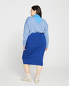 Danube Jersey Skirt - Lapis Image Thumbnmail #4