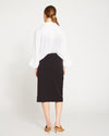Devon Twill Skirt - Black Image Thumbnmail #4