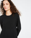 Eco Everyday Sweater Dress - Black Image Thumbnmail #2
