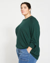 Eco Relaxed Core Sweater - Heather Forest Image Thumbnmail #4