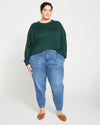 Eco Relaxed Core Sweater - Heather Forest Image Thumbnmail #3