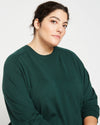 Eco Relaxed Core Sweater - Heather Forest Image Thumbnmail #1