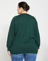 Eco Relaxed Core Sweater - Heather Forest Image Thumbnmail #5