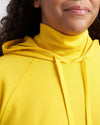 Fallon Funnel Neck Hoodie - Lemon Image Thumbnmail #3