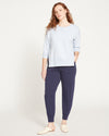 Super Soft Terry Joggers - Navy Image Thumbnmail #2